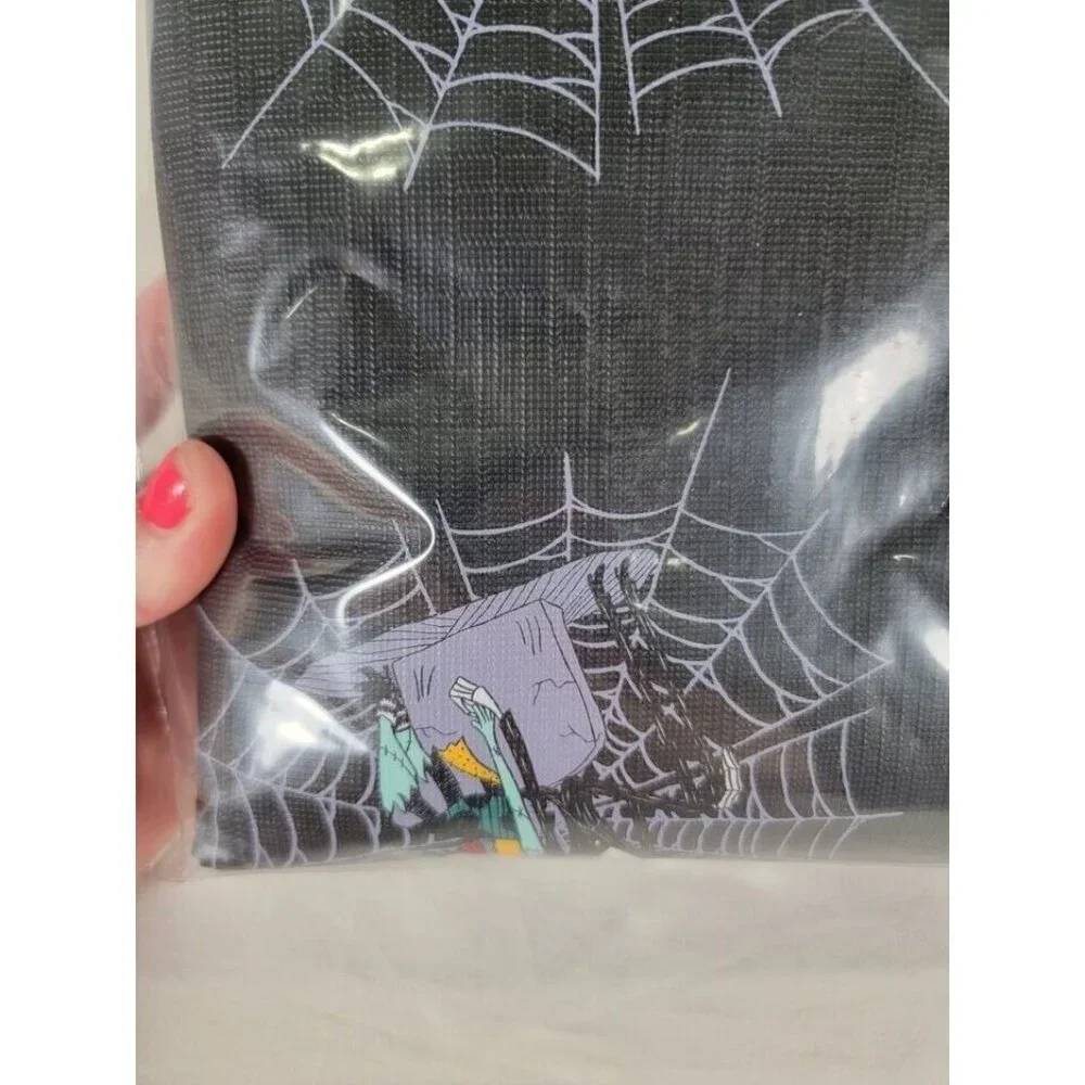 The‎ Nightmare Before Christmas Black Spiderwebs Tablecloth 60